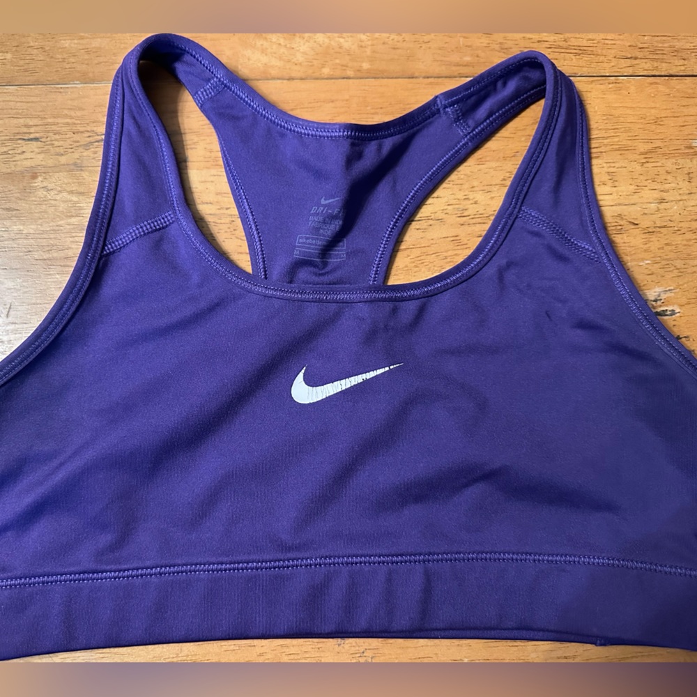 Nike Dri-FIT Purple Athletic Top
